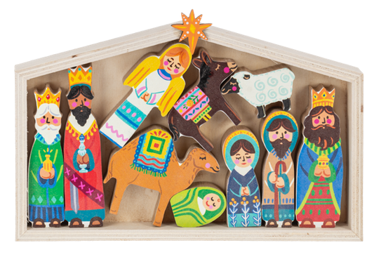 Nativity with Creche