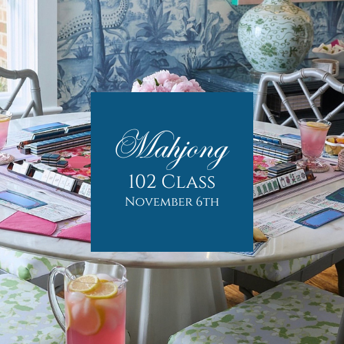 Mahjong 102 Class - November 6th