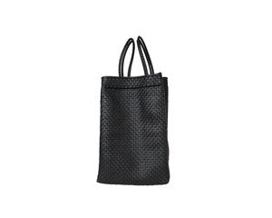 Maxi Piper Handwoven Tote - Black