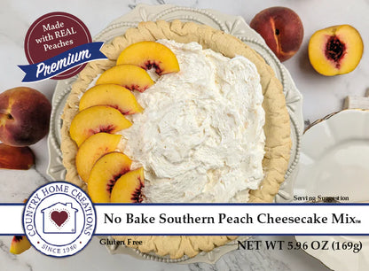 No-Bake Southern Peach Cheesecake Mix