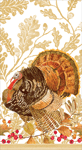 Woodland Turkey Guest Towel