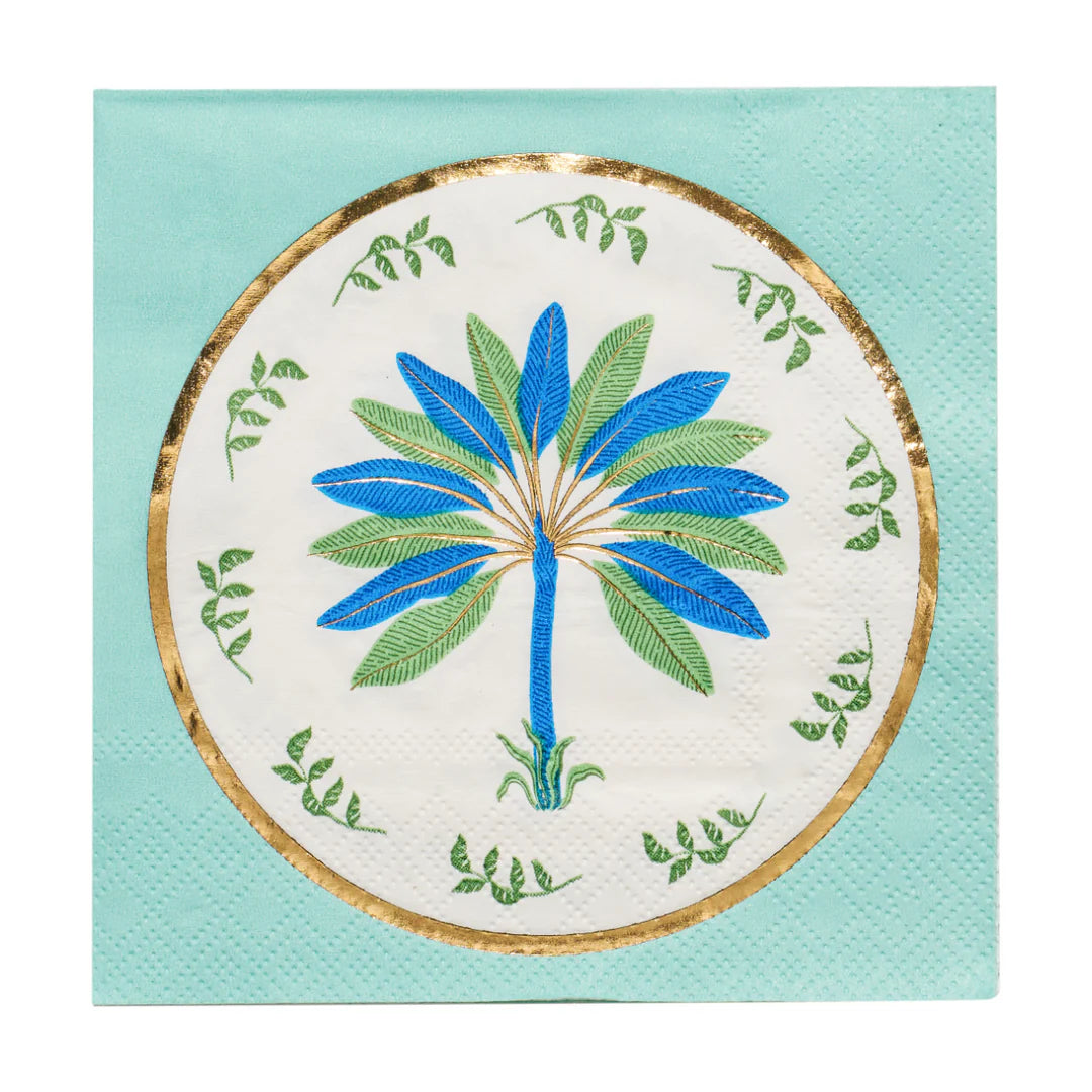 Preppy Palm Cocktail Napkins