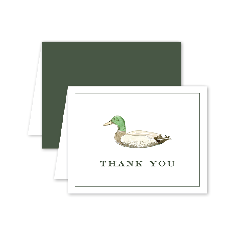 Sportsman Mallard Thank You - Boxed Set