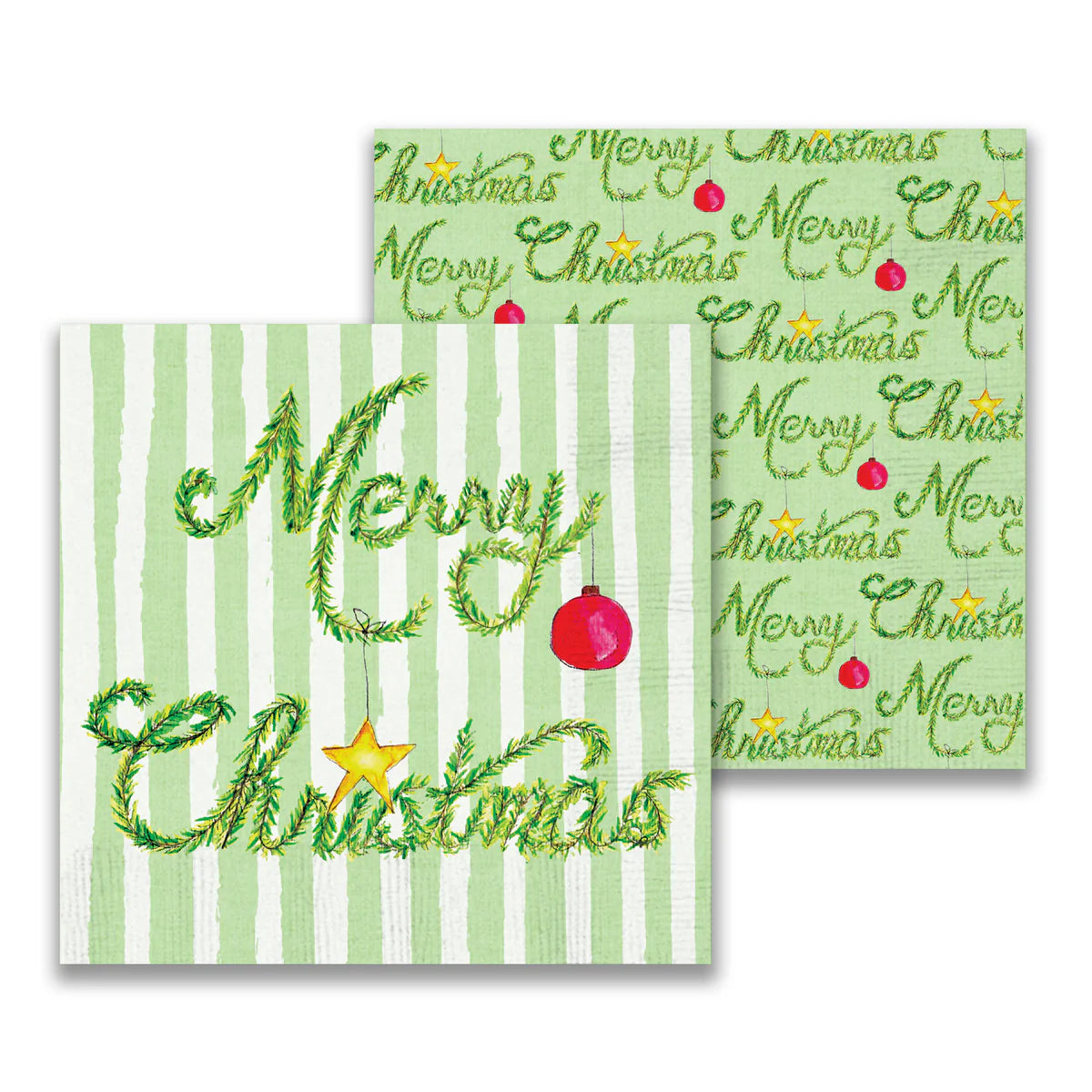 Merry Christmas Cocktail Napkin