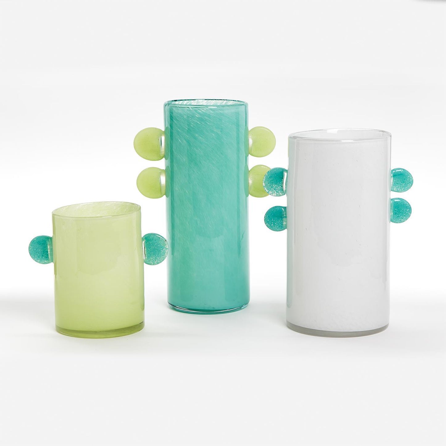 Colored Hand Blown Vase