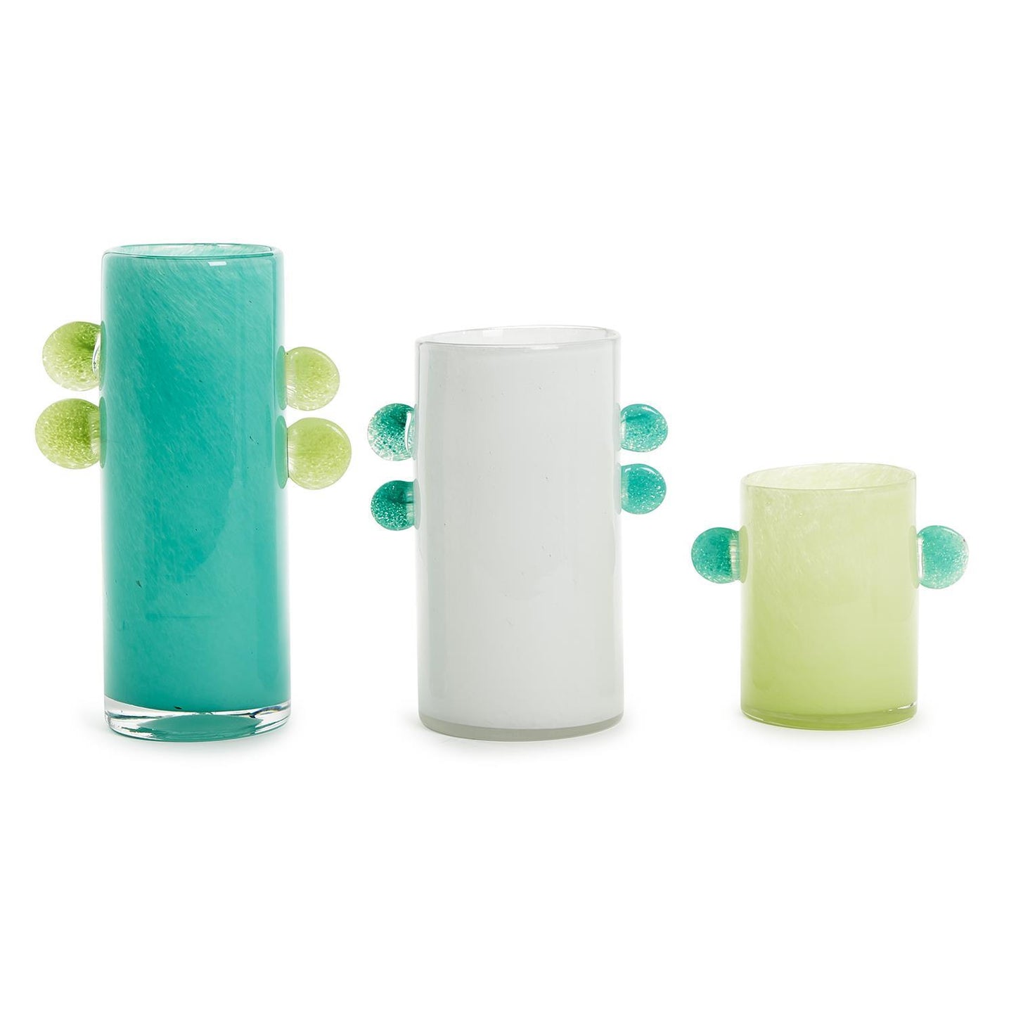Colored Hand Blown Vase