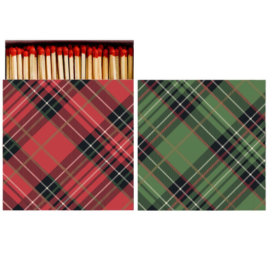 Red + Green Plaid Matches