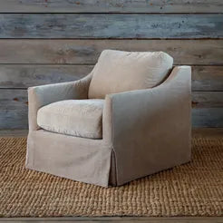 Swivel Chair Vintage Velvet