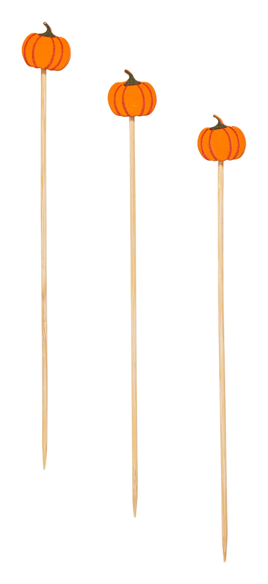 Pumpkin Cocktail Picks