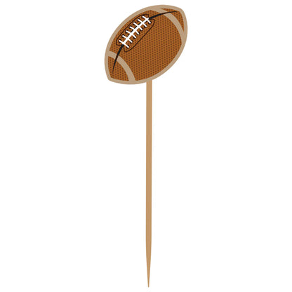 Football Large Cocktail Picks