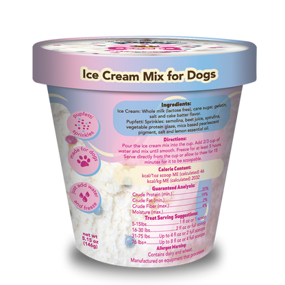 Puppy Scoops - Birthday Cake