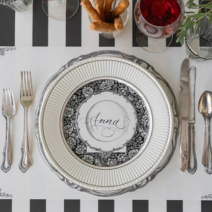 Vintage Plate Place Card