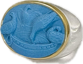 Pliny's Doves Ring