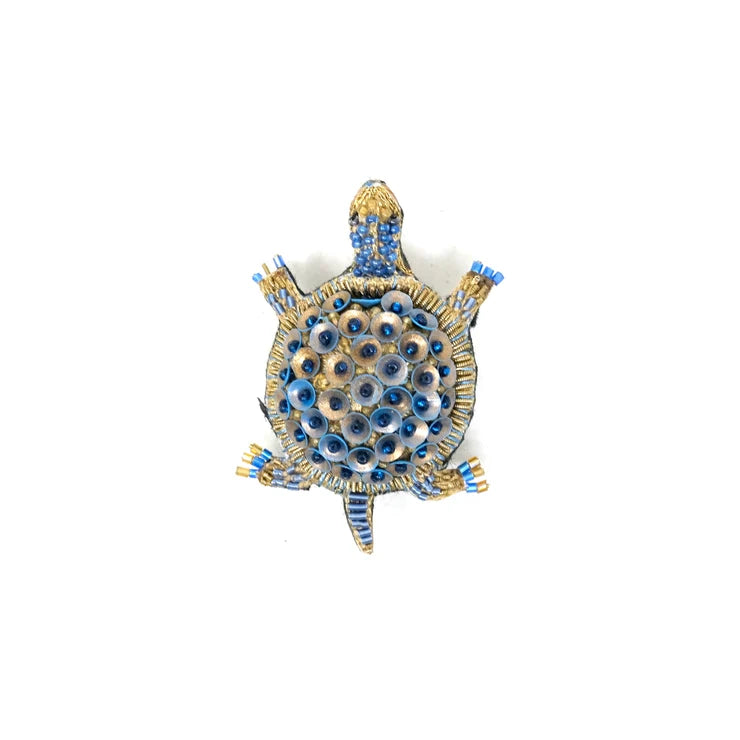 Pond Turtle Brooch