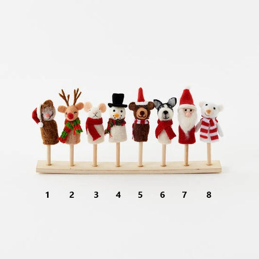 Assorted Christmas Finger Puppets
