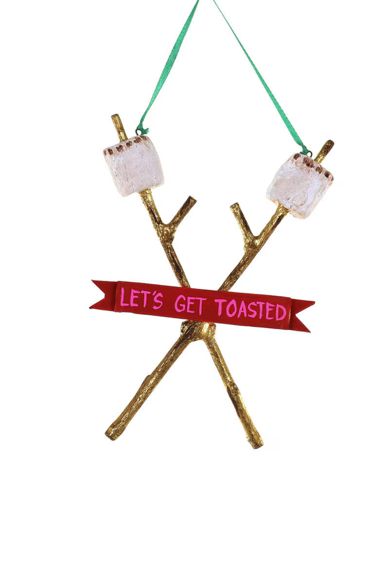 Let's Get Toasted Ornament