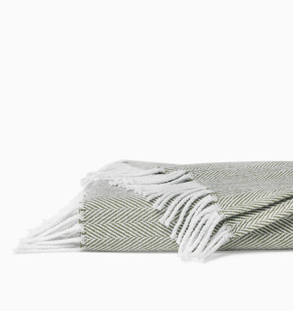 Celine Throw - White/Willow