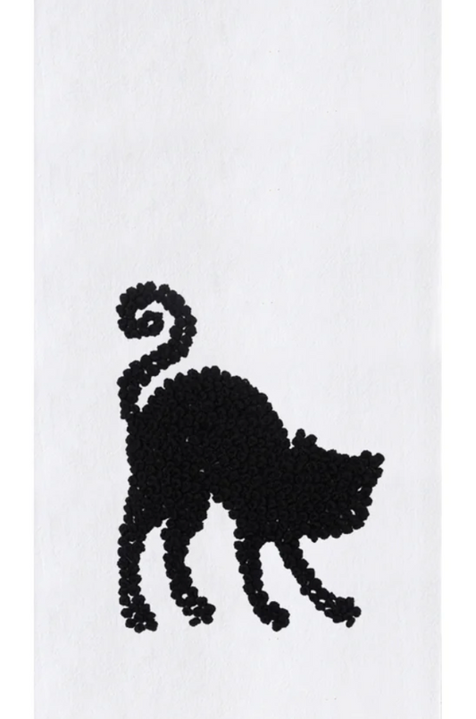 Black Cat Towel