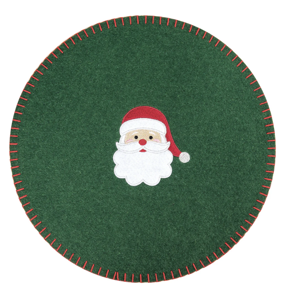 Santa Felt Round Placemat
