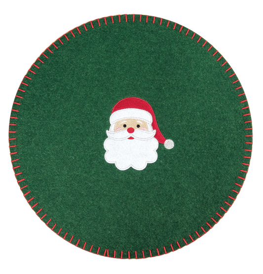 Santa Felt Round Placemat