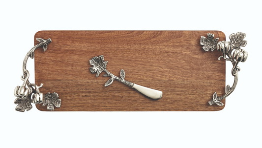 Wooden Pumpkin Tray Set