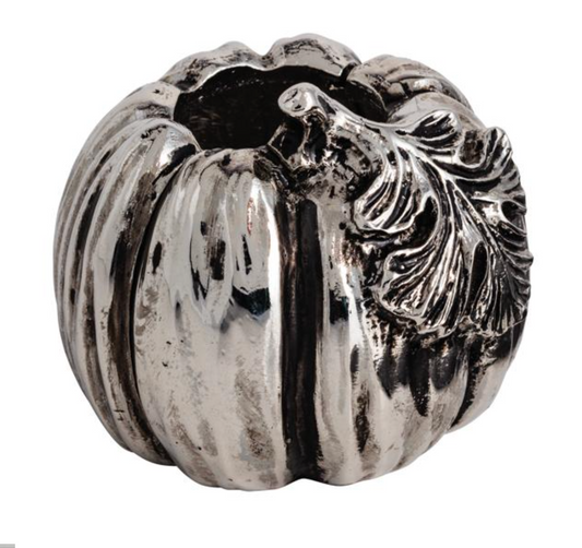 Pumpkin Taper Holder S/2