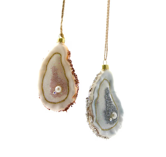 Oyster with Pearl Ornament (2 colors)