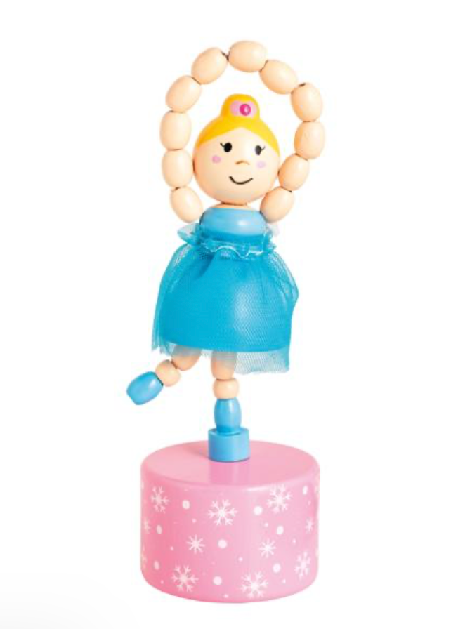 Blue Ballerina Collapsing Toy