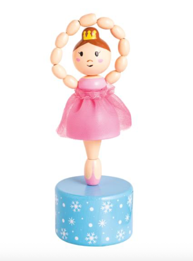 Pink Ballerina Collapsing Toy