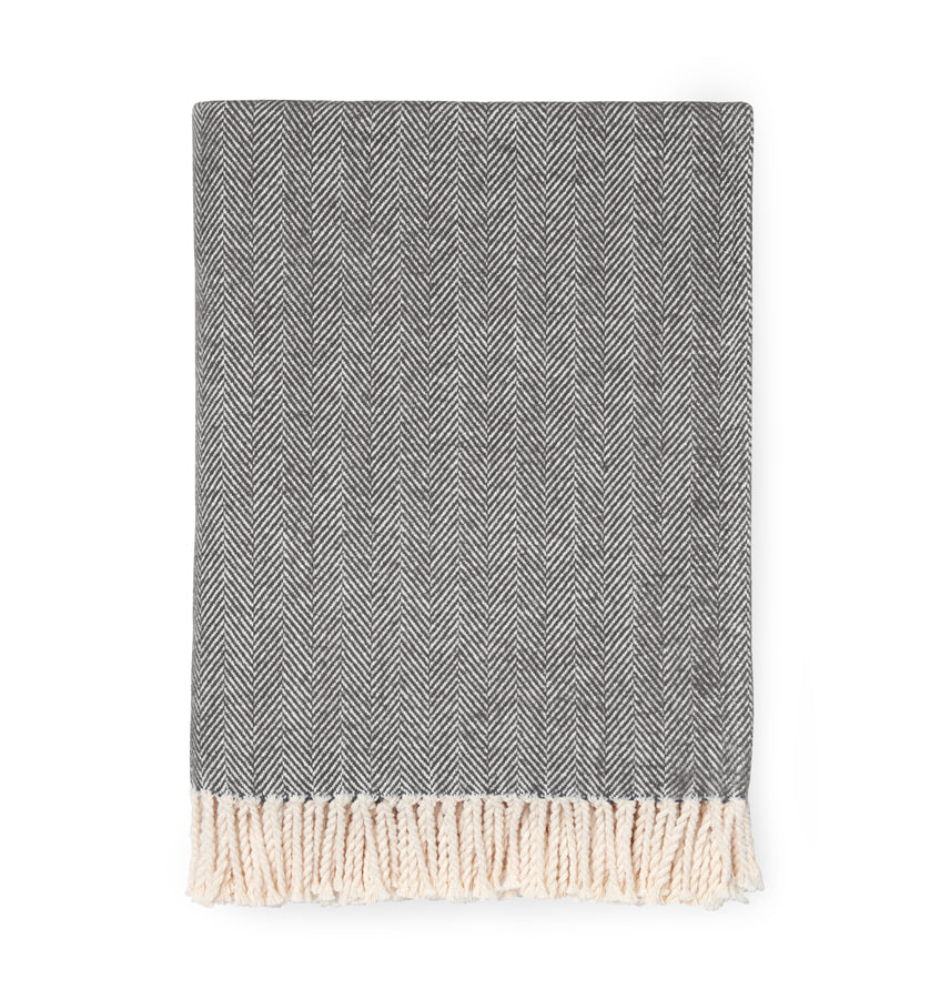 Celine Throw - Charcoal