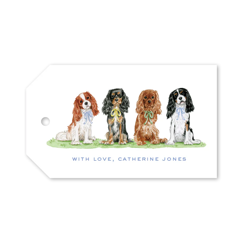 Cavalier Garden Gift Tags