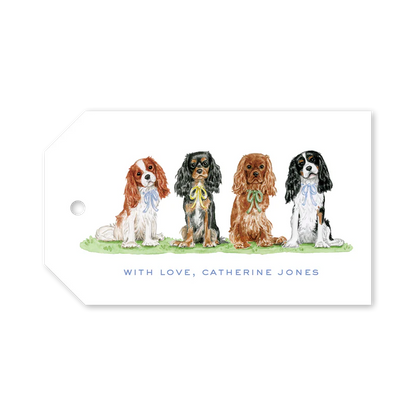 Cavalier Garden Gift Tags