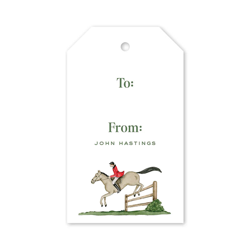Fox Hunt Gift Tags