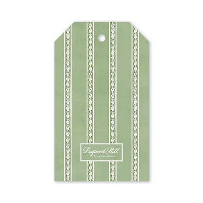 Porcelain Verte Rocking Horse Gift Tags