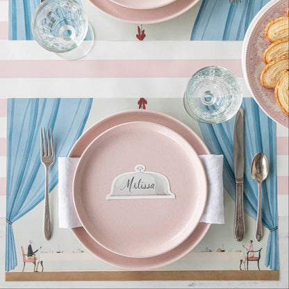 Serving Dome Place Card