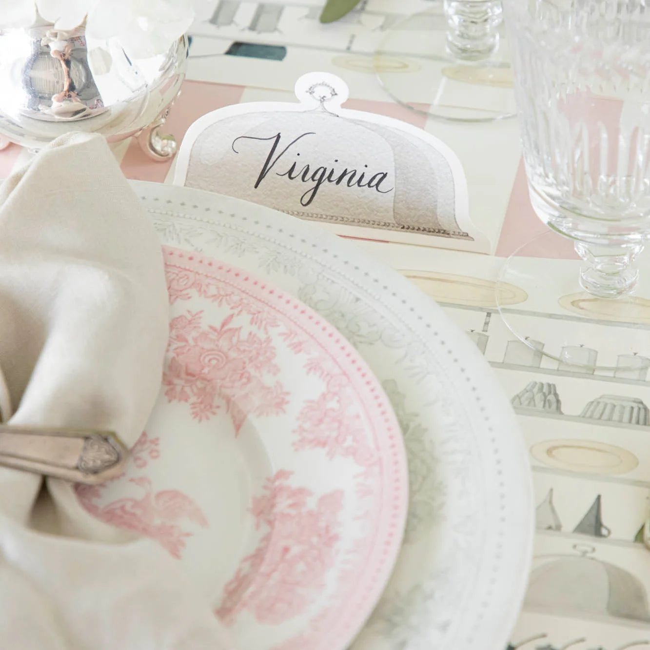 Serving Dome Place Card