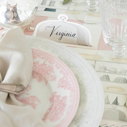Serving Dome Place Card