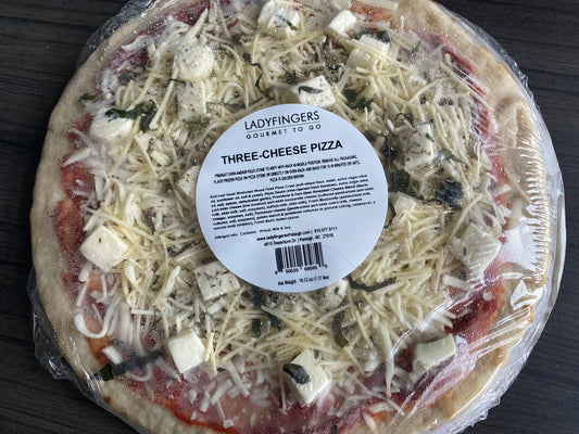 Three Cheese Pizza (V)