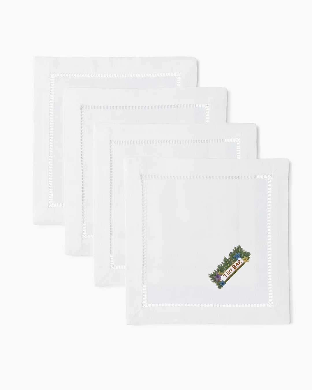 Tiki Bar Cocktail Napkins S/4