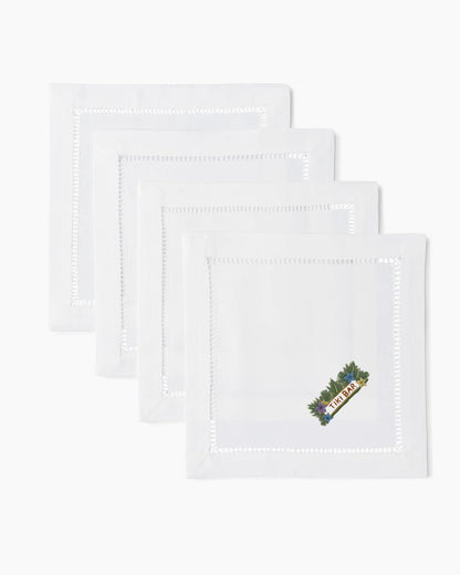 Tiki Bar Cocktail Napkins S/4
