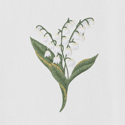 Lily of the Valley Botanical Hand Towel