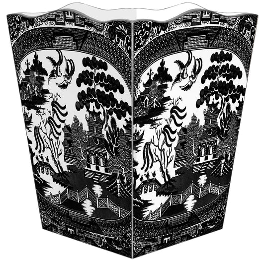 Waste Basket - Black Willow