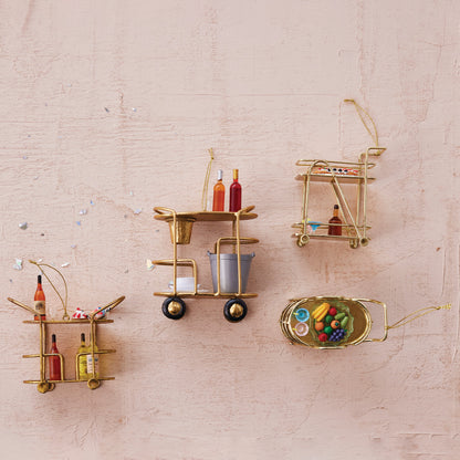 Bar Cart Ornaments - 4 Styles
