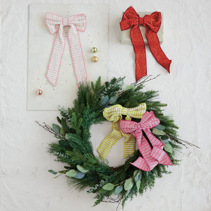 Velvet Bow w Clip - 4 Styles