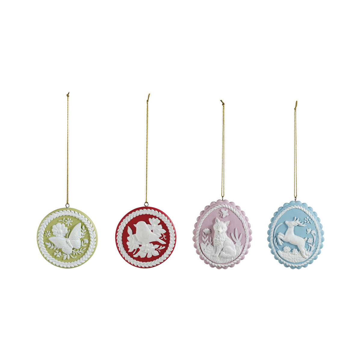 Iced Cookie Ornament w Animal - Assorted