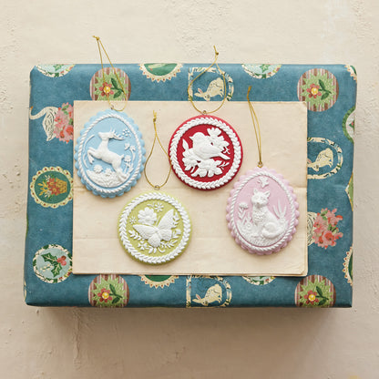 Iced Cookie Ornament w Animal - Assorted