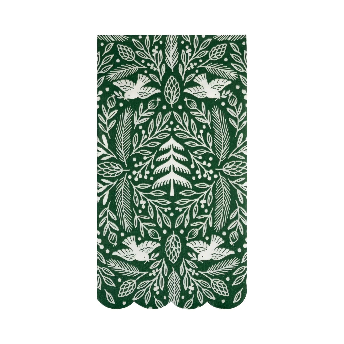 Woodland Scalloped Dinner Napkin