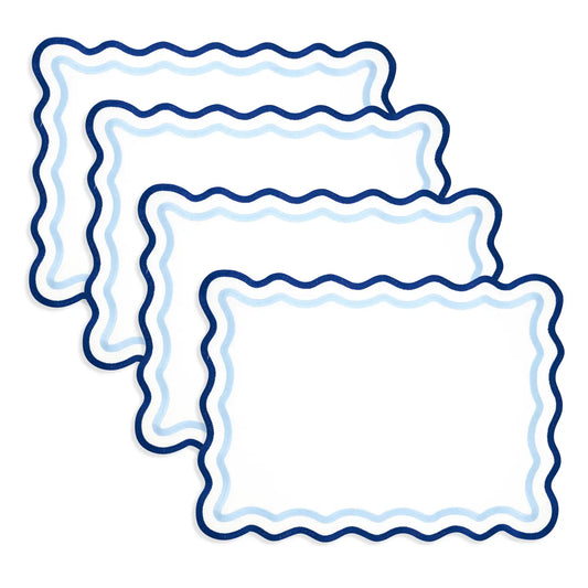 Scalloped Placemats S/4
