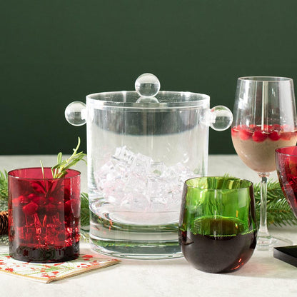 Acrylic Ice Bucket with Lid