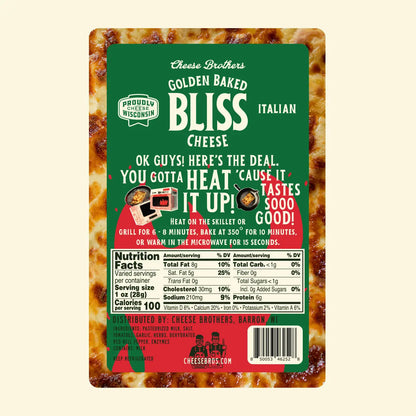 Italian Golden Baked Bliss Cheese